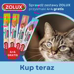 Promocja ZOLUX kremowe przysmaki zestawy 4+4 GRATIS