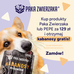 Promocja PAKA ZWIERZAKA i PEPE do wszystkich produktów kabanosy GRATIS