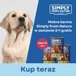 Promocja Karmy mokre SIMPLY FROM NATURE puszki 2+1 GRATIS