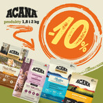 Promocja ACANA rabat -10% na karmę 1,8 kg i 2 kg