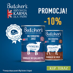 Promocja BUTCHER'S karma mokra dla psa 400g -10%