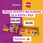 Promocja PEDIGREE i WHISKAS bestsellery w super cenach