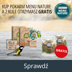 Promocja VERSELE-LAGA do wszystkich produktów Menu Nature 2x duża kula tłuszczowa GRATIS