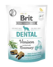 Care Dog Functional snack Dental Venison 150 g przysmaki na zdrowe zęby dla psów