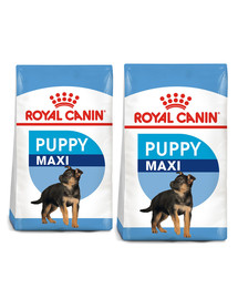 ROYAL CANIN Maxi Puppy  30 kg ( 2 x 15 kg) karma sucha dla szczeniąt, od 2 do 15 miesiąca życia, ras dużych