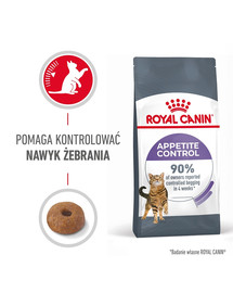 Indoor Apetite Control 2 kg sucha karma dla dorosłych kotów, przebywających wyłącznie w domu, domagających się jedzenia