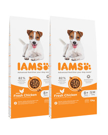 IAMS ProActive Health Mature & Senior All breeds Chicken 24 kg (2 x 12 kg)