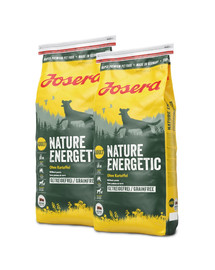 JOSERA Nature Energetic 30 kg (2 x 15 kg) dla psów aktywnych