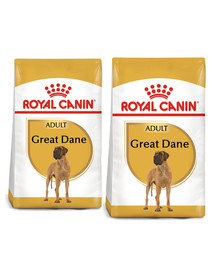 ROYAL CANIN Great Dane Adult karma sucha dla psów dorosłych rasy dog niemiecki 24 kg (2 x 12 kg)