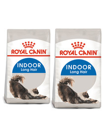 ROYAL CANIN Indoor 35 Long hair sucha karma dla kotów dorosłych długowłosych przebywających w domu 20 kg (2 x 10 kg)