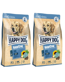 HAPPY DOG NaturCroq XXL Adult 2 x 15 kg ( 30kg )