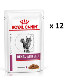 Renal Feline wołowina 12 x 85 g