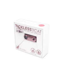 Mini Cat Ultradźwiękowy odstraszacz kleszczy i pcheł dla kotów Rose Gold
