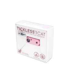 Mini Cat Ultradźwiękowy odstraszacz kleszczy i pcheł dla kotów Baby Pink