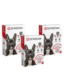 Dr PetCare MAX Biocide Collar Obroża na pchły i insekty dla psa rasy średniej 60 cm 3 szt.