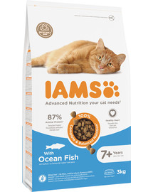 For Vitality Cat Senior Ocean Fish 3 kg