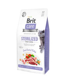 Care Cat Grain-Free Sterlized Weight Control 2 kg