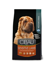 Sensitive Lamb Medium & Maxi 12 kg + 2 kg GRATIS