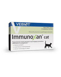 Immunoxan cat 30 tab. suplement immunostymulujący dla kotów