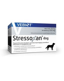Stressoxan dog 60 tab. tabletki na stres dla psa