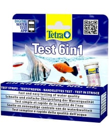Test 6in1 10 strips Test paskowy jakości wody
