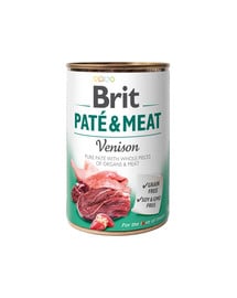 BRIT Pate&Meat Venison 6 x 800 g pasztet z dziczyzną dla psa