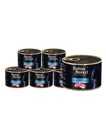 DOLINA NOTECI Premium Bogata w jagnięcinę dla kotów dorosłych 12x185 g