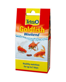 Goldfish Weekend 40 szt. pokarm weekendowy dla złotych rybek