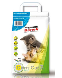 Super Corn Cat żwirek kukurydziany morska bryza 14 l