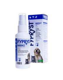 spray na pchły, kleszcze dla psów i kotów 2,5 mg/ml 100 ml