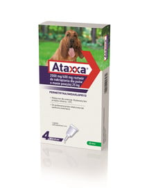 Ataxxa 2000 mg/400 mg roztwór do nakrapiania dla psów o masie powyżej 25 kg