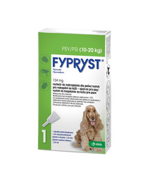 FYPRYST Combo 134/120,6mg roztwór do nakrapiania dla psów 10-20 kg na pchły