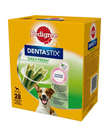 DentaStix Daily Fresh przysmaki o smaku kurczaka dla psów małych ras 28x110g