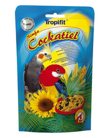 Cockatiel pokarm dla ptaków nimfy 700 gr
