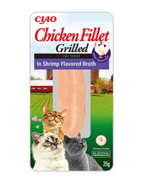 CIAO Chicken fillet grilled Filet z kurczaka w bulionie z krewetek 25 g