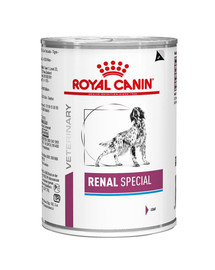 ROYAL CANIN Renal Special Canine 12 x 410 g karma mokra dla psów z przewlekłą niewydolnością nerek