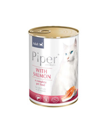 PIPER Animals z łososiem 400 g mokra karma dla kota