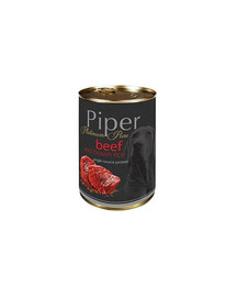 PIPER Platinum Wołowina z ryżem 400g mokra karma dla psów z alergią