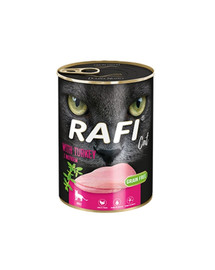 RAFI Cat adult z indykiem 400 g dla dorosłych kotów
