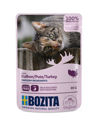 Turkey Indyk w sosie dla kotów 85 g