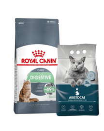 ROYAL CANIN Digestive Care 10 kg + ARISTOCAT Żwirek bentonitowy naturalny 5 l GRATIS