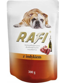 Rafi z indykiem mokra karma dla psa 300 g