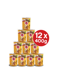 PEDIGREE Adult  12x400g - mokra karma dla psów z wołowiną w galaretce