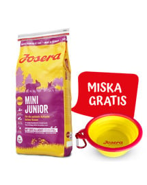 JOSERA Mini Junior 15 kg dla szczeniąt + miska GRATIS