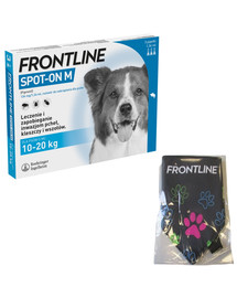 FRONTLINE Spot-on M psy 3 pipetki + Chustka bandana GRATIS
