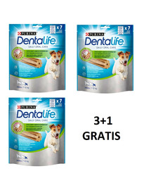 PURINA Dentalife Small 115g (7szt.) 3 + 1 GRATIS