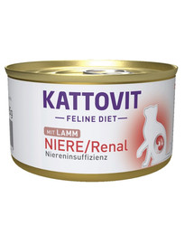 Feline Diet Niere/Renal Lamb jagnięcina 85 g