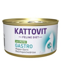 Feline Diet Gastro Turkey indyk 85 g