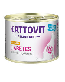 Feline Diet Diabetes Kurczak 185 g