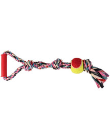 Zabawka sznur z piłką 50cm